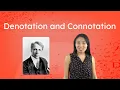 Denotation and Connotation - Word Meaning in Poetry Analysis