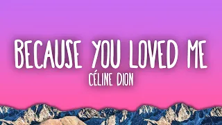 celine dion because you loved me theme from 