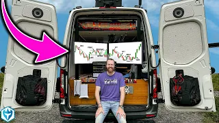 Inside My 280 000 Mobile Day Trading Station Solar Starlink 5G