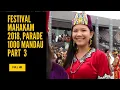 Lagu festival mahakam 2018, parade 1000 mandau part 3