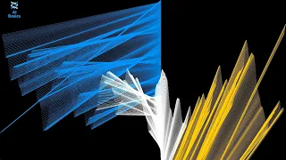 Cocktail Sort visualization in 2D and 3D surfaces AI Basics
