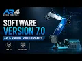 AR4 Desktop Robot Python API SDK 3D Virtual Robot Import
