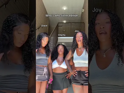 I’m not a player I just like to flirt 😭😭 #sisters #trio #trend #funnyclips