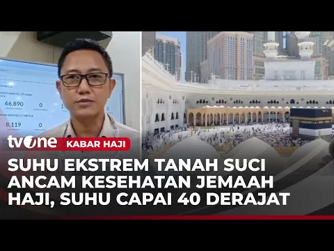 Heatstroke Mengancam, Jemaah Diimbau Menjaga Kesehatan