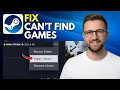 How to fix Steam can t find installed games Step By Step 2026