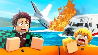 Demon Slayer Voice Actors LAND OR DIE in ROBLOX!