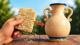 Can I Make Pottery with Ramen Noodles?