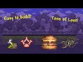 How to make an AFK Rotten and Burger Farm in Terraria