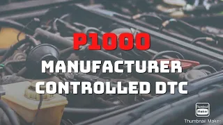 Ford OBD P1000 Reset Procedure Episode 70