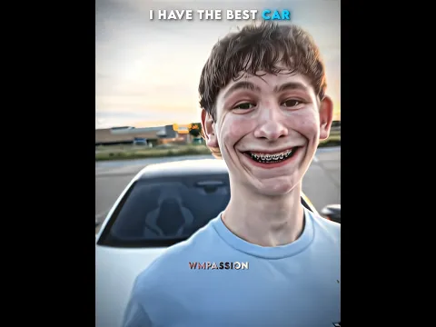 I Have The Best Car 🤫 #trending #edit #car #trollface