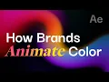 How to Animate Color Gradient Backgrounds in After Effects