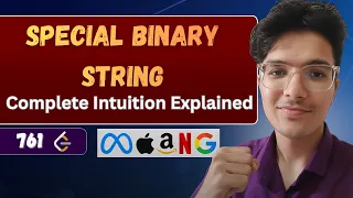 Special Binary String LeetCode 761 Recursion Lexicographical Sorting