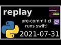 replay - pre-commit ci runs swift