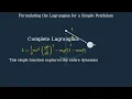 Simple Pendulum Motion Using Lagrangian Mechanics Animated