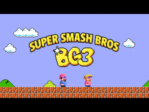 bbno$ \u0026 Yung Gravy (BABY GRAVY) - Super Smash Bro's (Visualizer)