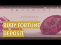 Ruby Fortune Deposits Wit rawals