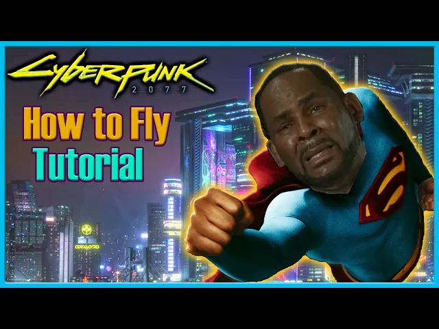 How To Fly With Katana (Cyberpunk 2077 Glitch Tutorial Guide)