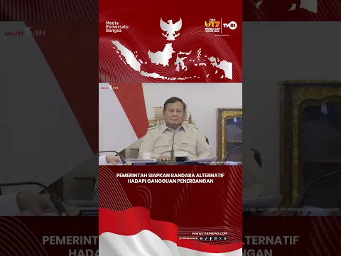 Pemerintah Siapkan Bandara Alternatif Hadapi Gangguan Penerbangan