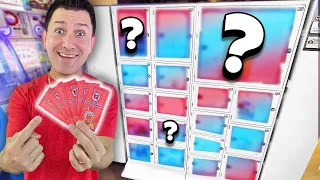 The Winner Gets to OPEN a Mystery Gacha Locker Arcade Challenge!