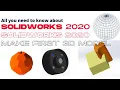 Making your first 3d model in Solidworks 2020 Beginner tutorial