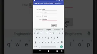 android pass custom object via intent example