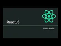 ReactJS Part 5 Building React Elements Getting Started with ReactJS Learn in 15 Minutes