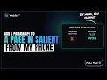 How to Add a Paragraph to a Salient Page From Your Phone
