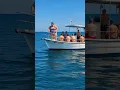 She wanted to cool off… ended up cooling the whole boat 😂