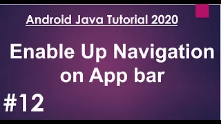 Android Java Tutorial 2020 - 12