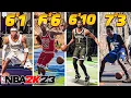 The BEST DRIBBLE ANIMATIONS for EVERY HEIGHT BUILD in NBA 2K23