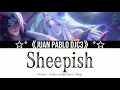 Alune - Sheepish by Putri ariani (Solo), (Color coded lyrics Eng)