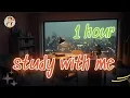 Download Lagu 🌅 1H Study With Me | 1 Hour Focus | Acoustic Music Guitar, Piano Chill Background | Pomodoro Method