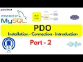 Installing and Connecting PHP PDO for MySQL Database Interaction