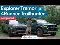 Off-Roading SUVs from Toyota and Ford 2026 Ford Explorer Tremor vs 2026 Toyota 4Runner Trailhunter