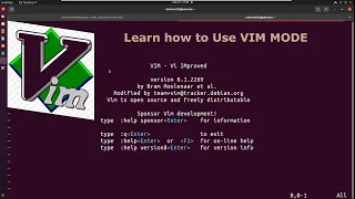 VIM Mode understanding and uses