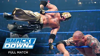 full match rey mysterio vs batista smackdown dec 18 2009