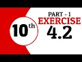Exercise 4 2 - 10 Class Math
