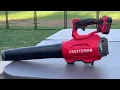 CRAFTSMAN 20V MAX Cordless Leaf Blower Review