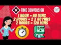 Time Conversion Hours Minutes Seconds Math - Tutway