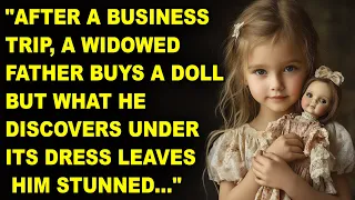 Widower, coming back from a business trip, bought a doll on the highway. And when his daughter...