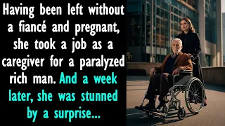 Having been left without a fiancé and pregnant, she took a job as a caregiver for a rich man...