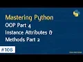 Learn Python in Arabic - OOP Part 4