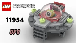 LEGO 11954 UFO | LEGO Creator Magazine Gift Virtual Build