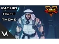 Street Fighter V / 5 - Rashid vs F.A.N.G Fight Theme Extended (Cinematic Story Mode)
