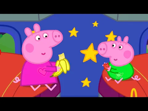 Download MP3 The Treehouse Sleepover! ✨ | Peppa Pig Tales Full Episodes