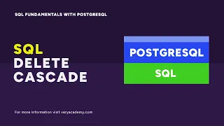 SQL Deleting Data with Relationships SQL Fundamentals with PostgreSQL