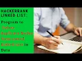 Delete duplicates from a Sorted Linked List Hackerrank Data structures coding4u
