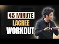 45 minute Lagree Workout full Lagree workout with timestamps on the Lagree Megaformer M3