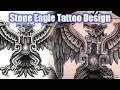 Aztec Mexican Stone Eagle Tattoo Design warvox