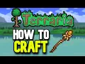How to Make an Amber Staff in Terraria